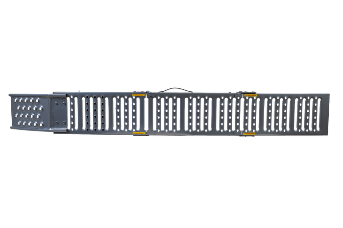 UNITRAILER ALR005 foldable ramps steel drive-on ramps for trailers 200cm 500kg set of 2