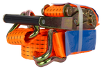 UNITRAILER 5m/50mm/5t orange transport belt with tensioner