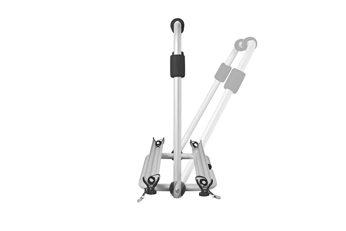 ProPlus 330242 trailer drawbar bike rack for 2 bikes