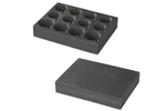ProPlus 761472 Camper Cup and Glass Holder, Hard Foam, Holds 12 Cups