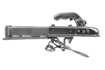 KNOTT KQ14-A+KZE7.5 ball hitch for a 750kg trailer with a V-type drawbar