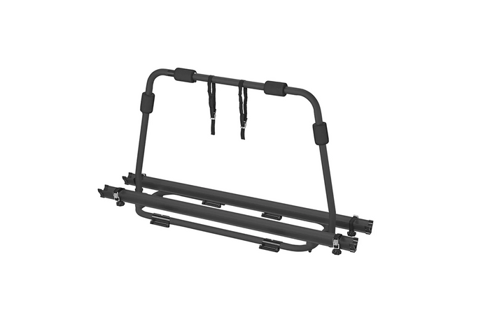 ProPlus 330242BL trailer drawbar bike rack for 2 bikes 40kg
