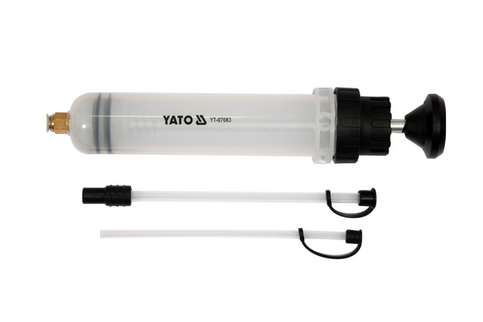 Manual suction device for operating fluids YATO YT-07083 syringe 200ml