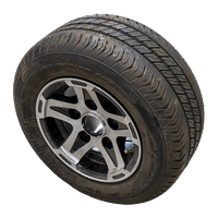 OUTLET Reinforced wheel for trailer LINGLONG TIRE 195/55 R10C 98/96N ALU RIM UNITRAILER 6Jx10" 5x112 ET:-4