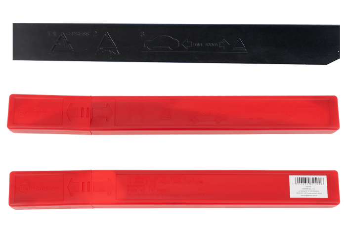 HERMON foldable warning triangle 430×430×430mm