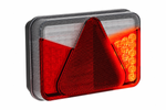 ASPÖCK MULTILED V rear lamp bayonet 5PIN 4 functions right
