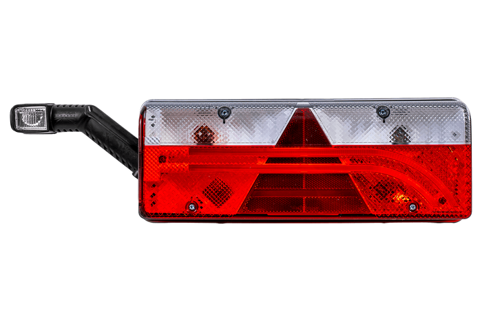 ASPÖCK EUROPOINT III LED bayonet tail light 7PIN ASS2 with horn 7 functions left