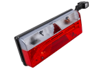 ASPÖCK EUROPOINT III LED bayonet tail light 7PIN ASS2 with horn 7 functions right