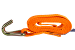 UNITRAILER 2m/25mm/1t orange transport belt with tensioner