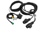 MANTES electrical installation, boat trailer harness 9.57m, 13PIN plug, 2x 5PIN bayonets