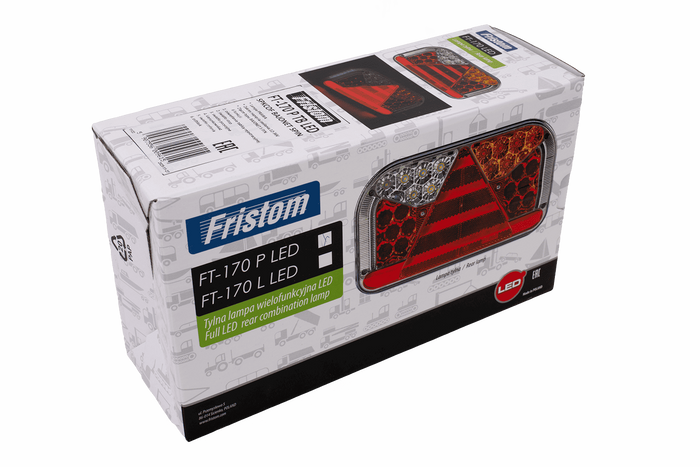 Rear light FRISTOM FT-170 LED 6 functions right