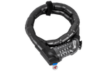 Reinforced bicycle lock with code PROFEX 81601, 90 cm long