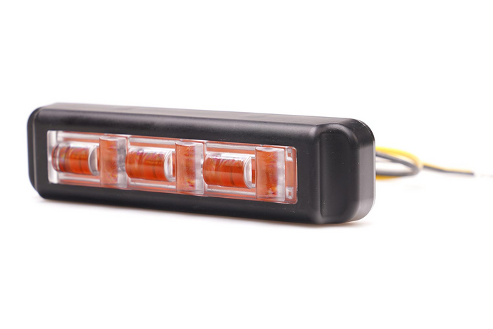 Warning lamp WAŚ 2466 W285 LED flashing lamp orange MASTER/SLAVE
