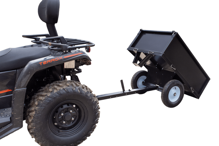 Garden trailer for tractor, quad UNITRAILER tipping trolley 225kg 1030x700mm