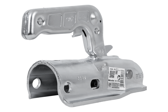STEELPRESS ZSK-1700D+Z2 ball hitch for 1700kg trailer with 35-50mm tubular drawbar