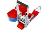 UNITRAILER 8m/50mm/5t red transport belt with tensioner