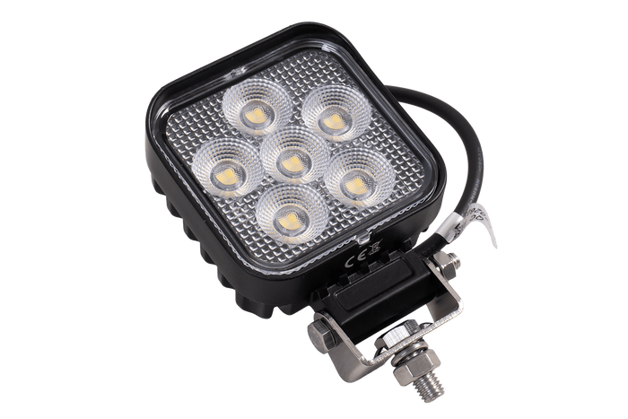 LED work lamp reflector TT TECHNOLOGY BLACK TT.13324 24xLED 1920lm square