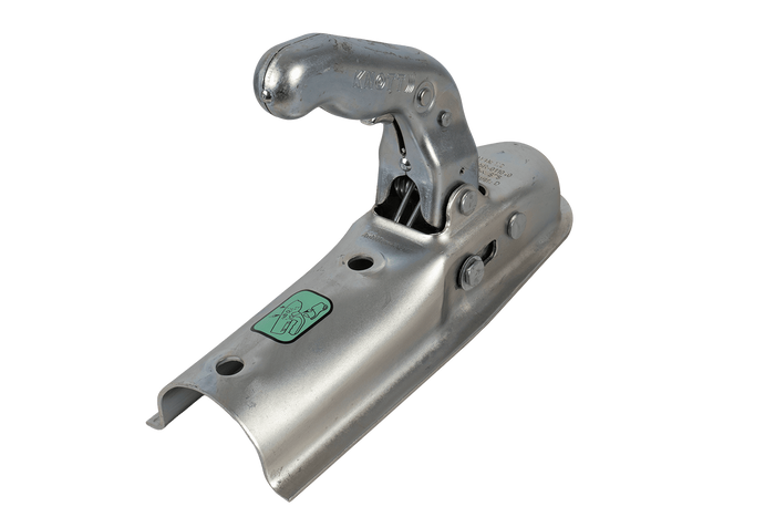 KNOTT K7.5-D ball hitch for a 750kg trailer with a 60mm tubular drawbar