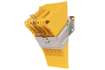 E53 wheel chock with LOKHEN mounting bracket h: 225mm