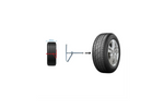 Set of two ProPlus 390050 wheel hangers wall mount tire racks