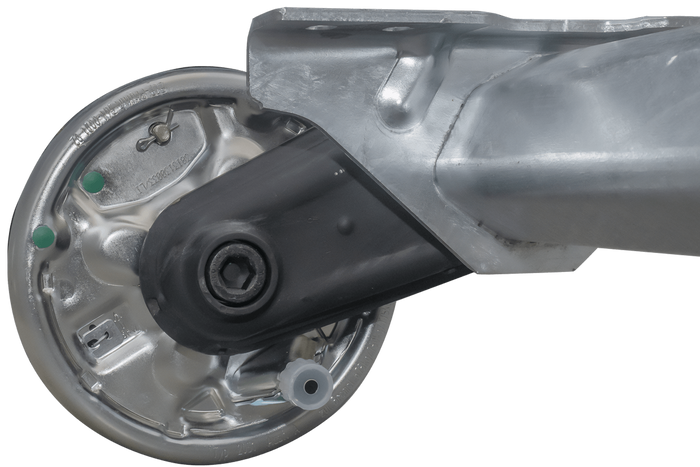 AL-KO COMPACT braked axle for trailer/carriage 1350kg 1650mm 2100mm 5x112