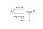 TruckLED L1949+L1950 rear lamps LED cable 0.45m 6 functions left+right